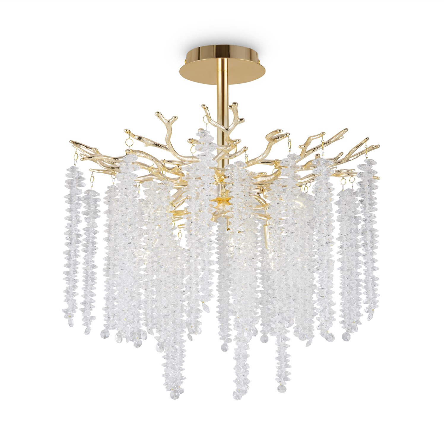 Freya Crystal Mineral Потолочный светильник цвет: золото FR1010CL-06G