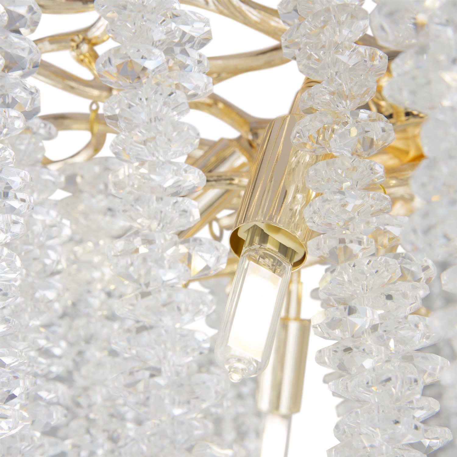 Freya Crystal Mineral Потолочный светильник цвет: золото FR1010CL-06G