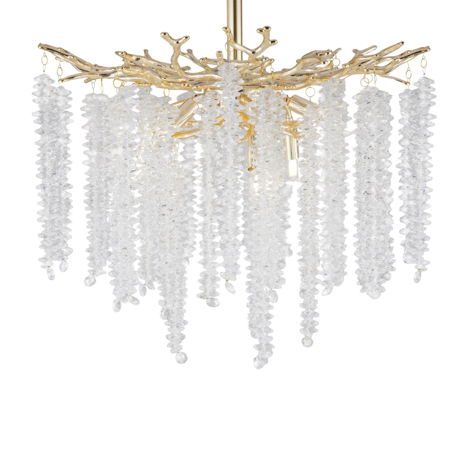 Freya Crystal Mineral Потолочный светильник цвет: золото FR1010CL-06G
