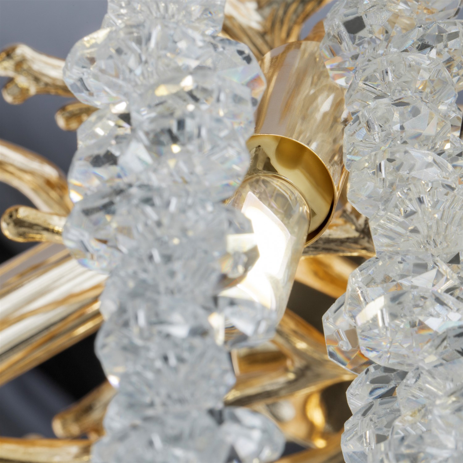 Freya Crystal Mineral Потолочный светильник цвет: золото FR1010CL-06G