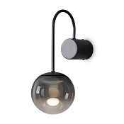 Freya LED Arch Настенный светильник (бра) цвет: черный FR6178WL-L5B
