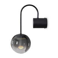 Freya LED Arch Настенный светильник (бра) цвет: черный FR6178WL-L5B