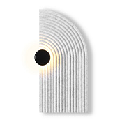 Freya LED Felt Настенный светильник (бра) цвет: черный FR6189WL-L20LG2