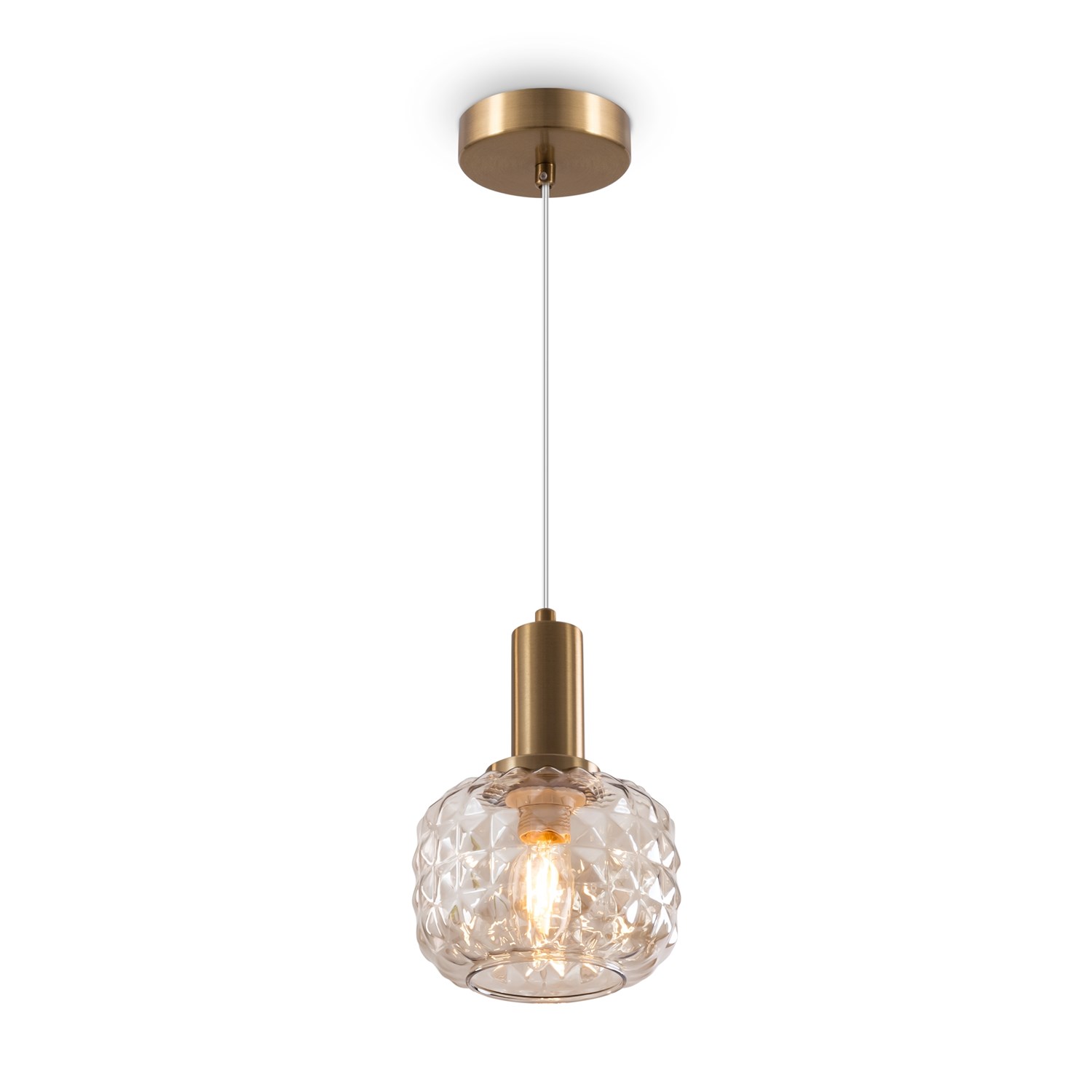 Freya Modern Fero Подвесной светильник цвет: латунь FR5366PL-01BS