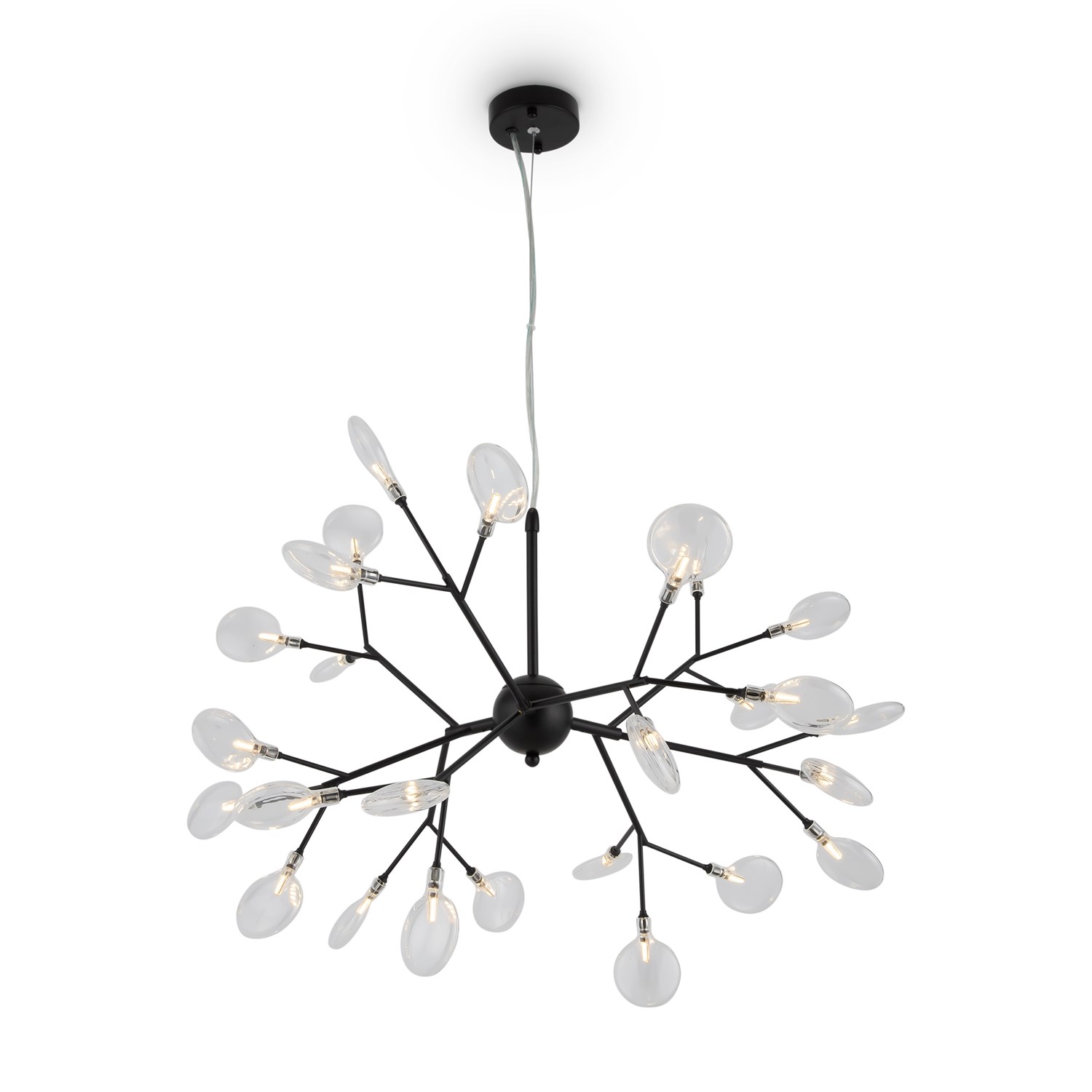 Freya Modern Florencia Подвесной светильник цвет: черный FR5049PL-27B