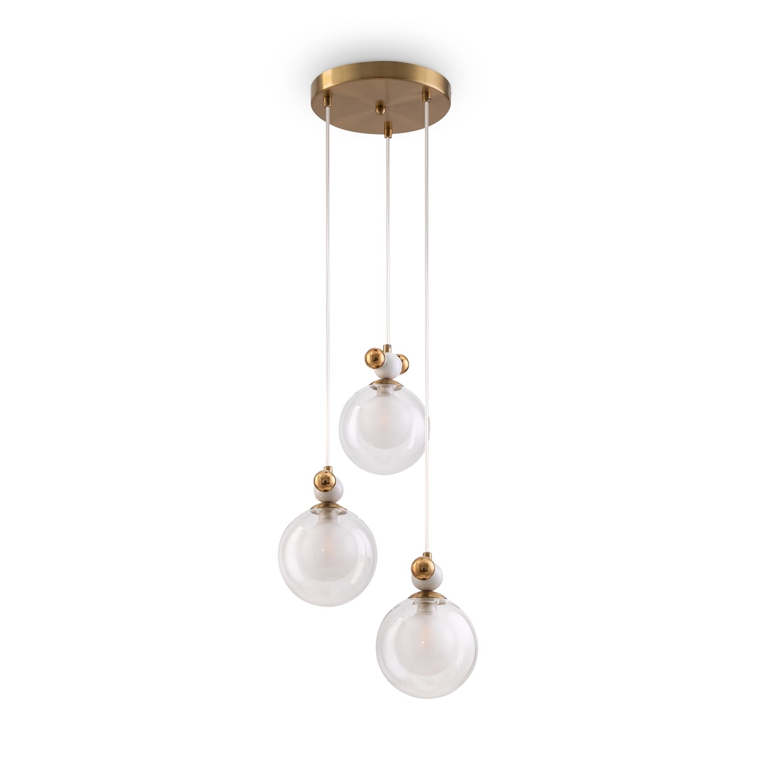 Freya Modern Pitch Подвесной светильник цвет: латунь FR5364PL-03BS