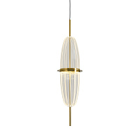 Freya LED Whisper Подвесной светильник цвет: латунь FR6184PL-L8BS