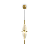 Freya LED Whisper Подвесной светильник цвет: латунь FR6184PL-L8BS