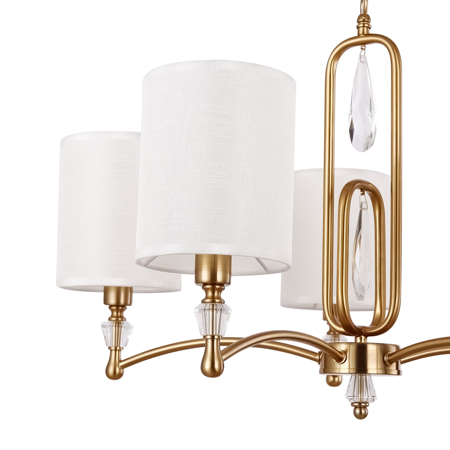 Freya Crystal Riverside Подвесной светильник цвет: латунь FR1007PL-05BS