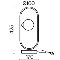 Freya Modern Inversion Настольный светильник цвет: латунь FR5233TL-01BS