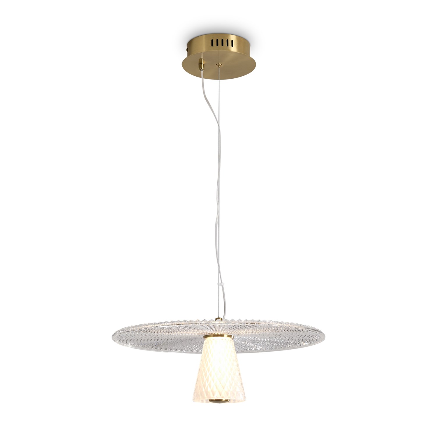 Freya LED Grail Подвесной светильник цвет: латунь FR6183PL-L4BS