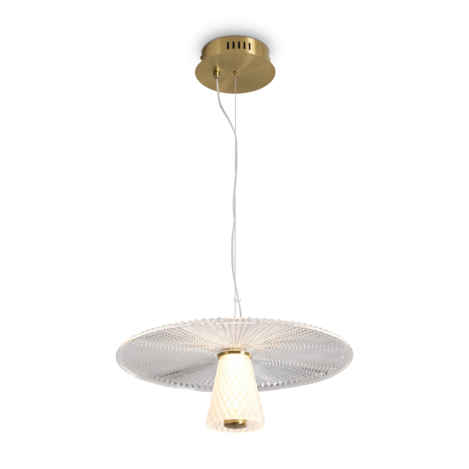 Freya LED Grail Подвесной светильник цвет: латунь FR6183PL-L4BS