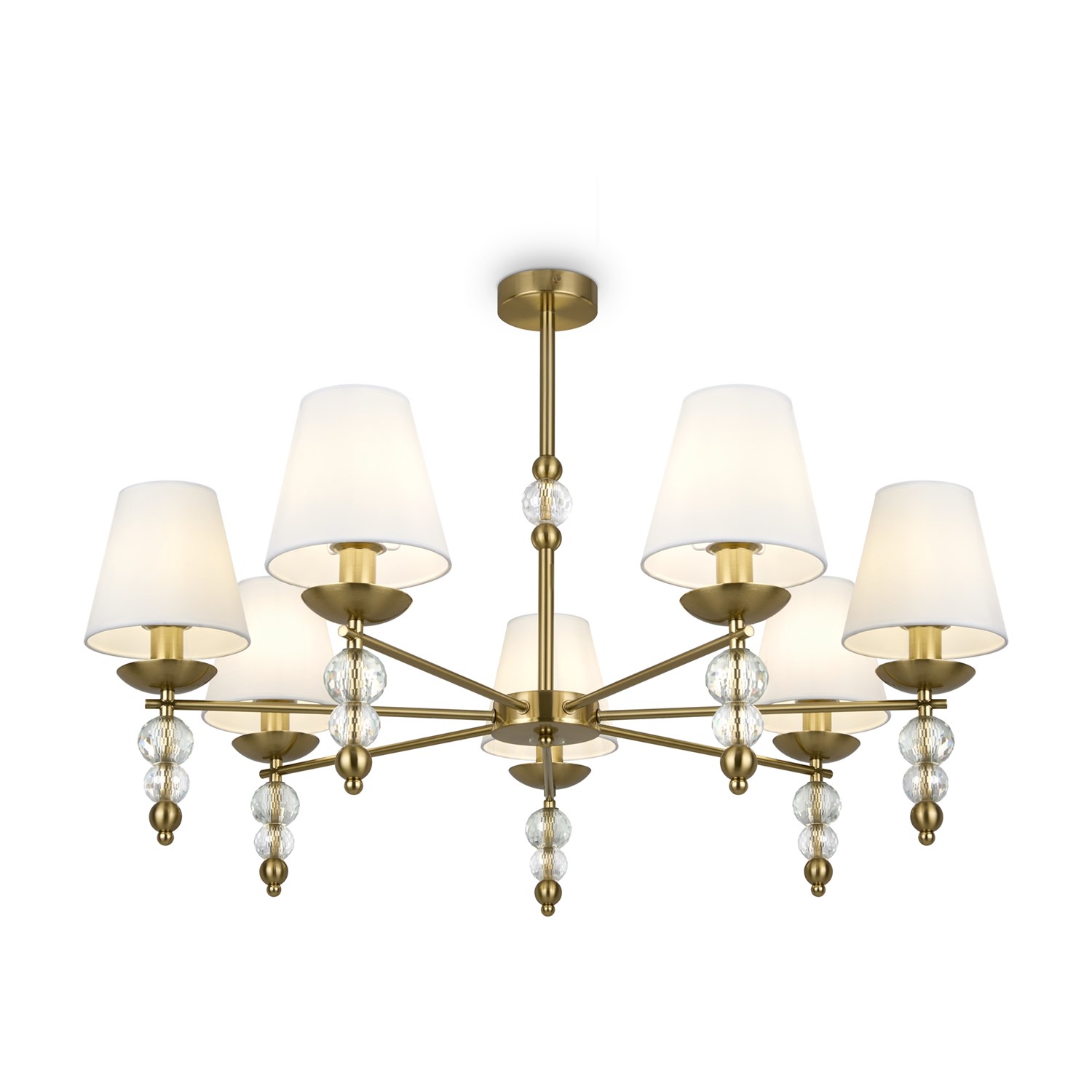 Freya Crystal Side Потолочный светильник цвет: латунь FR1009CL-07BS