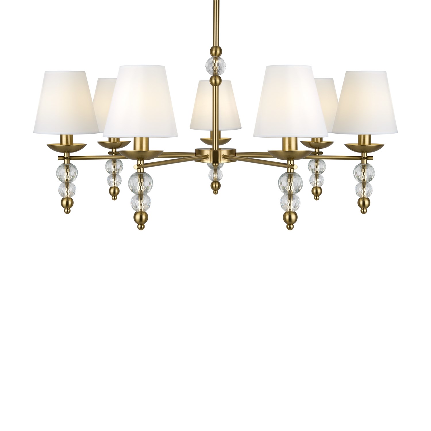 Freya Crystal Side Потолочный светильник цвет: латунь FR1009CL-07BS