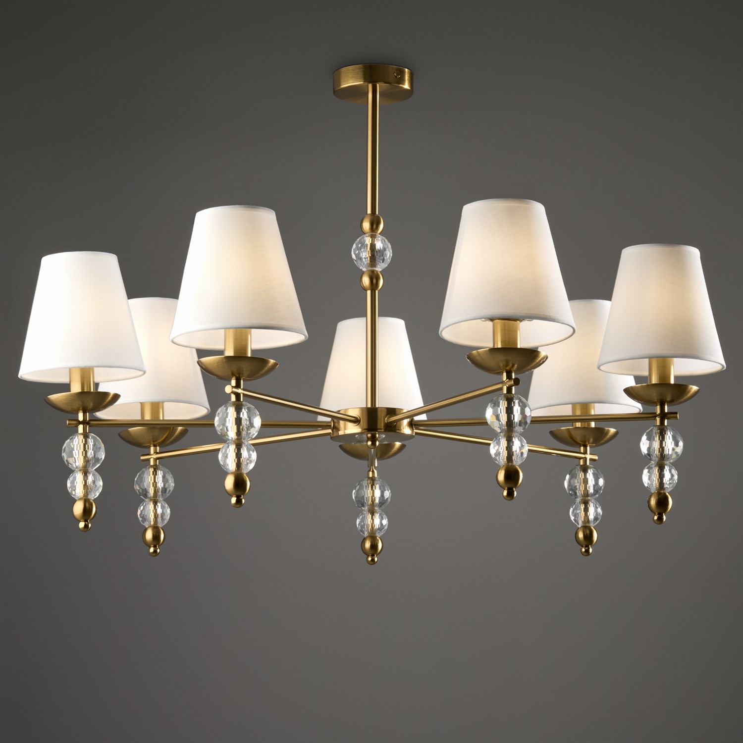 Freya Crystal Side Потолочный светильник цвет: латунь FR1009CL-07BS