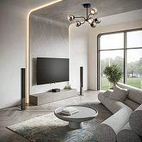 Freya LED Arch Потолочный светильник цвет: черный FR6178CL-L30B