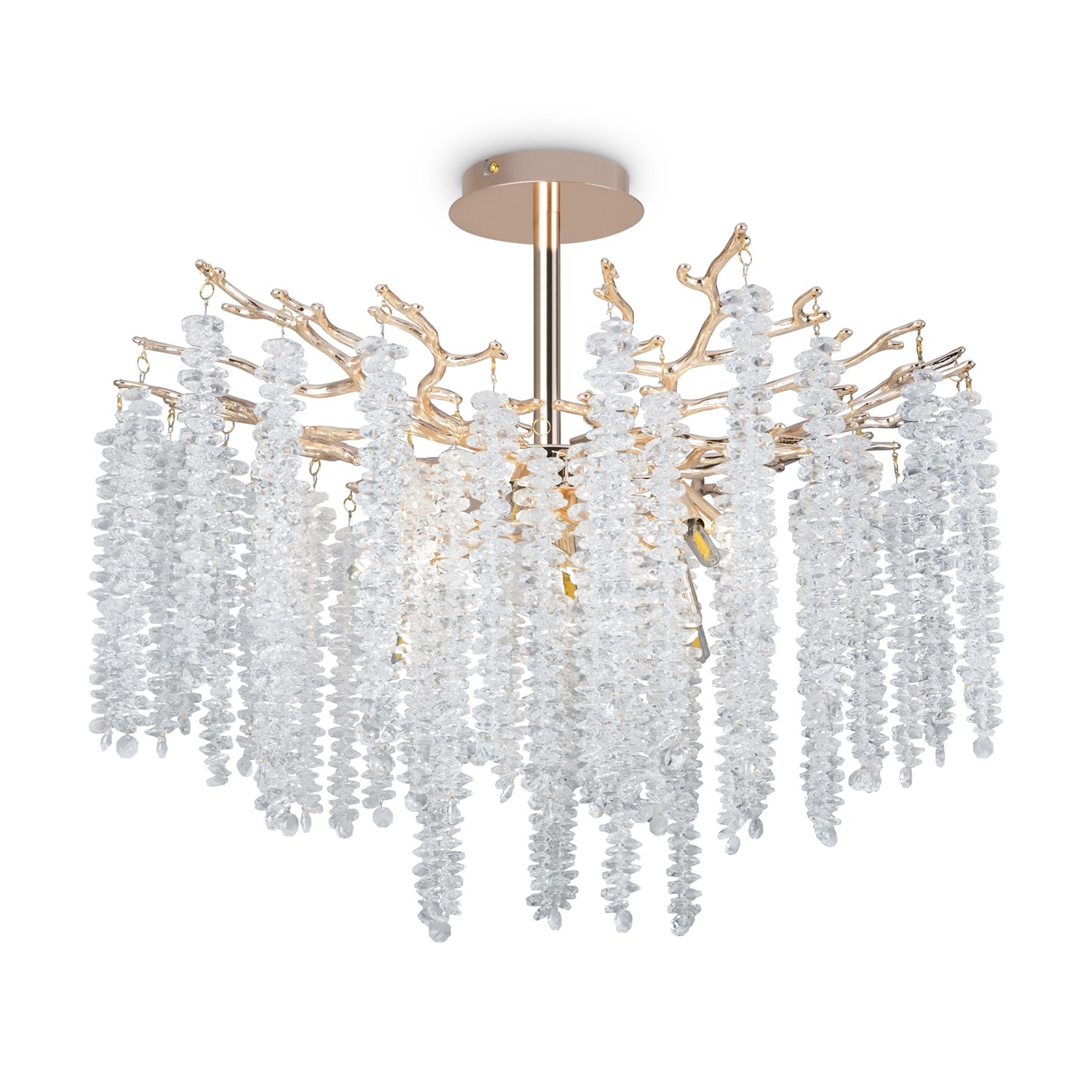 Freya Crystal Mineral Потолочный светильник цвет: золото FR1010CL-08G