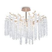 Freya Crystal Mineral Потолочный светильник цвет: золото FR1010CL-08G