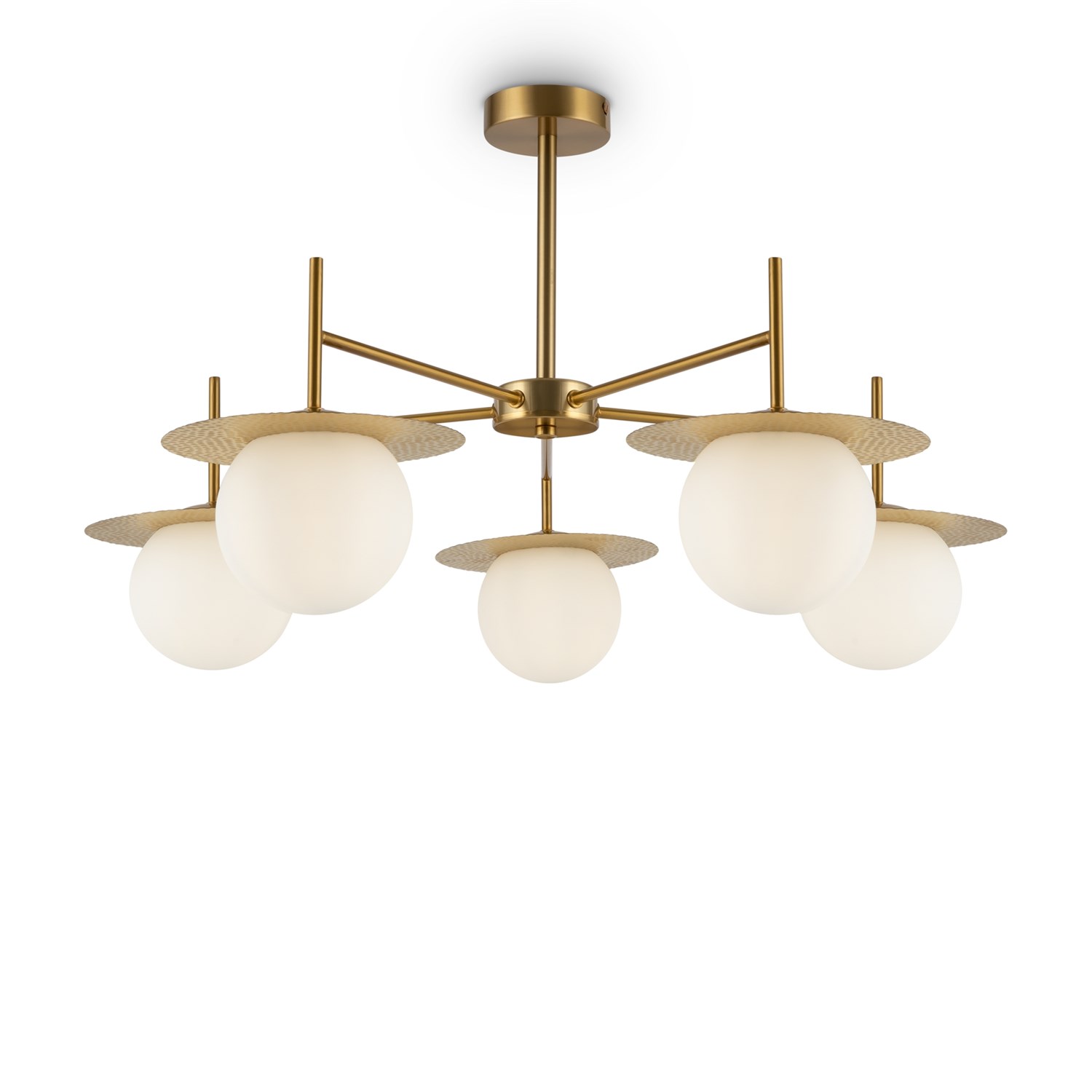 Freya Modern Camelia Подвесной светильник цвет: латунь FR5202PL-05BS