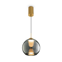 Freya Modern Fume Подвесной светильник цвет: латунь FR5399PL-L4BS2