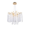 Freya Crystal Mineral Подвесной светильник цвет: золото FR1010PL-06G
