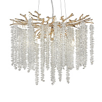Freya Crystal Mineral Подвесной светильник цвет: золото FR1010PL-06G