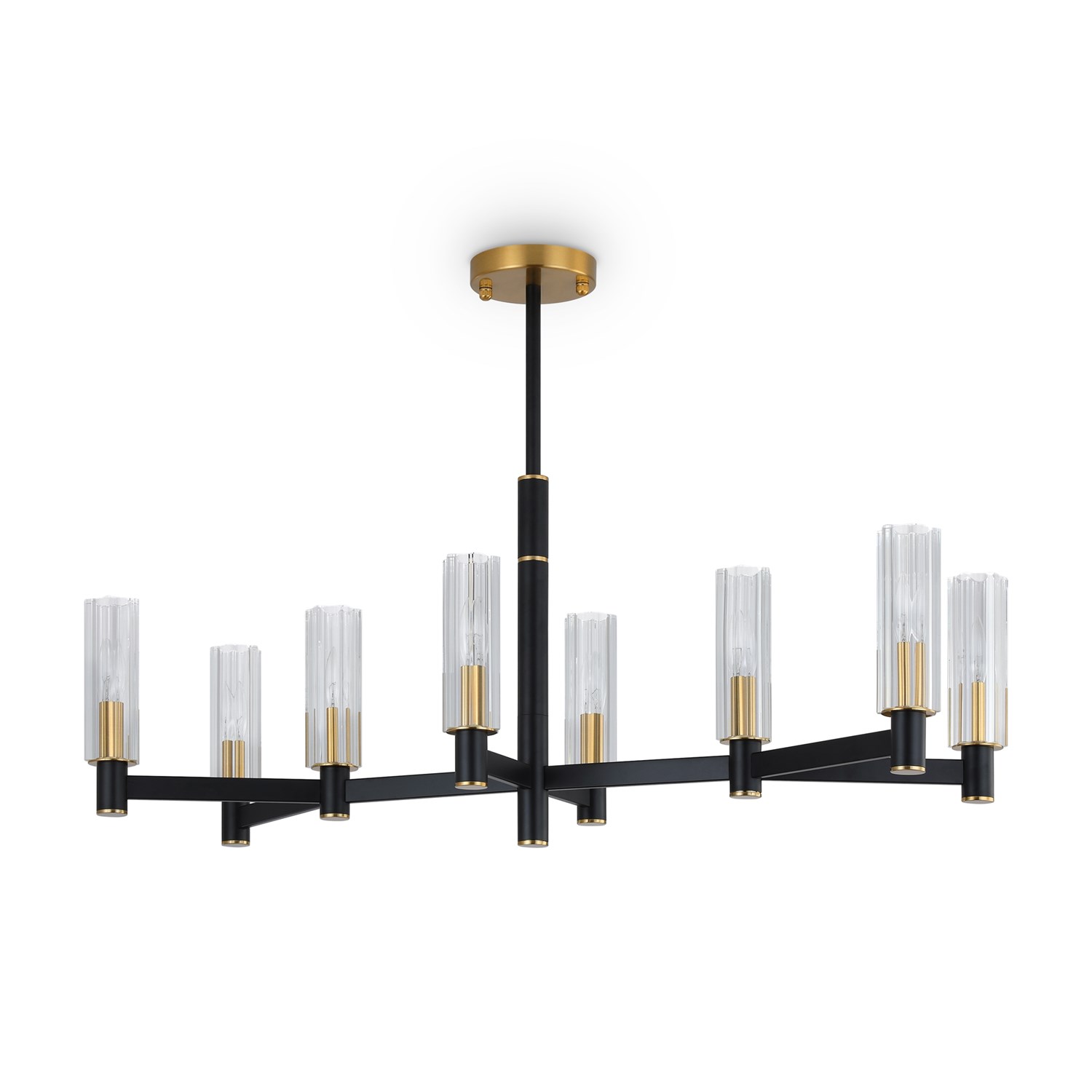 Freya Modern Ambra Подвесной светильник цвет: черный FR5167PL-08B