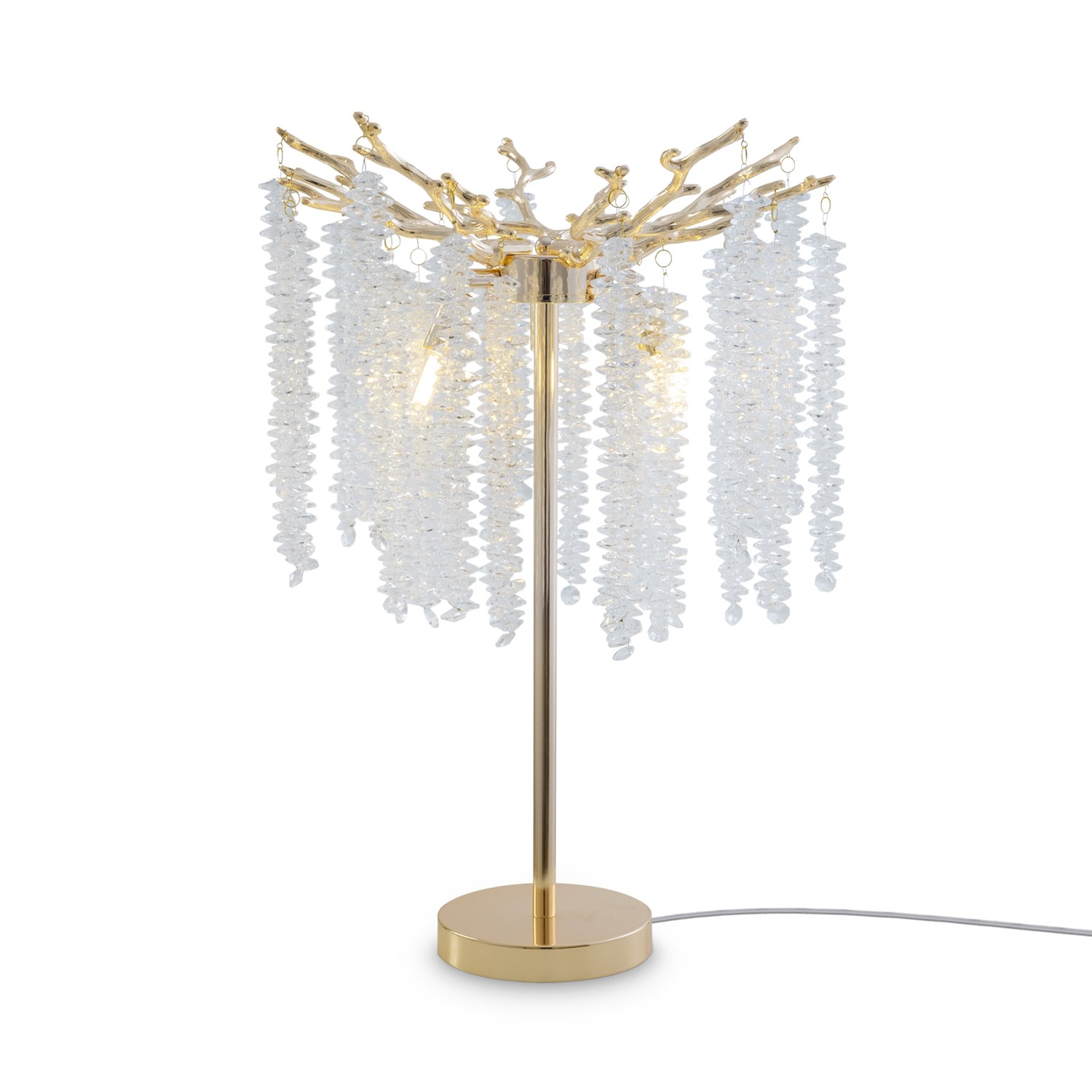 Freya Crystal Mineral Настольный светильник цвет: золото FR1010TL-03G