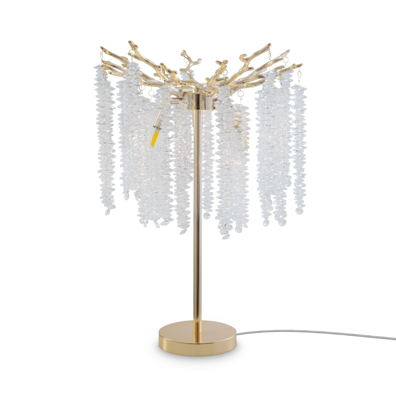 Freya Crystal Mineral Настольный светильник цвет: золото FR1010TL-03G