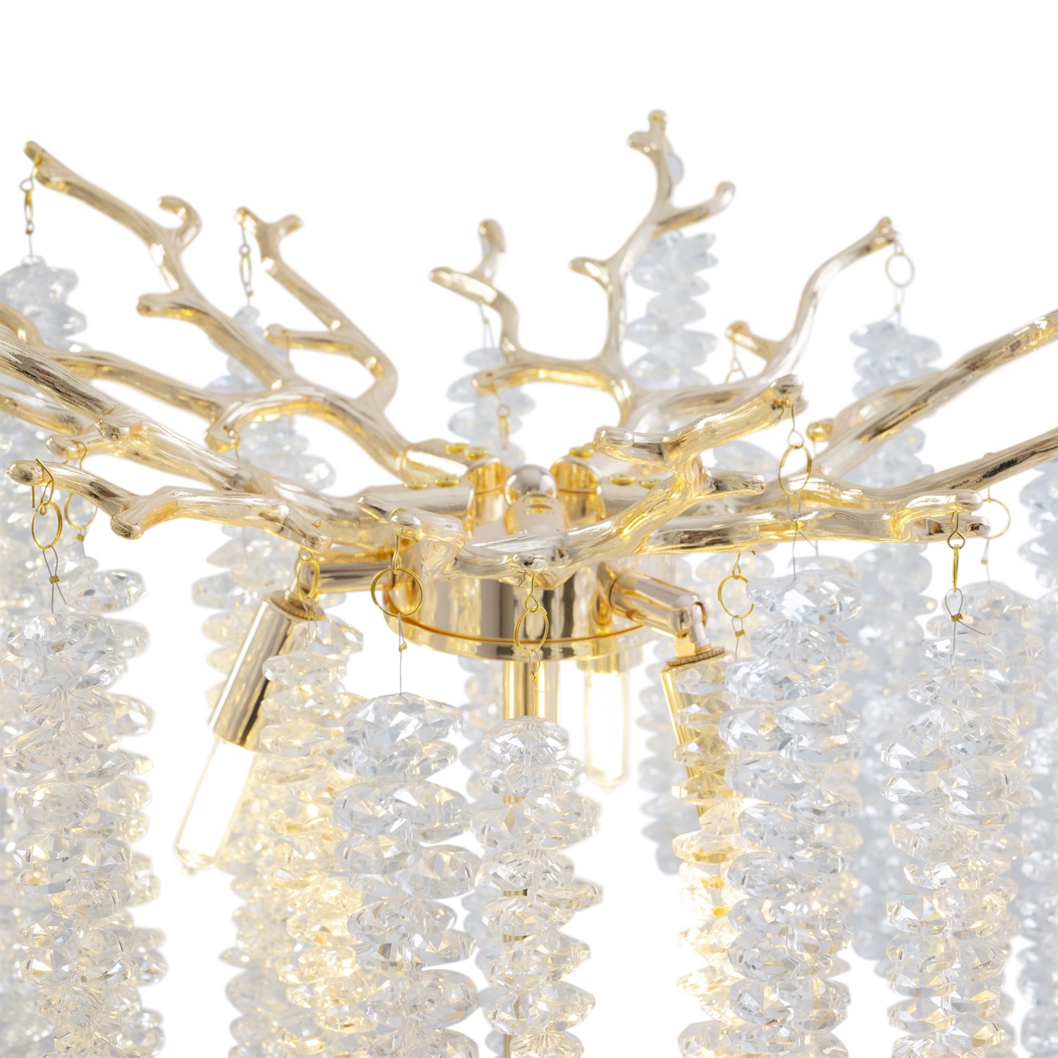 Freya Crystal Mineral Настольный светильник цвет: золото FR1010TL-03G
