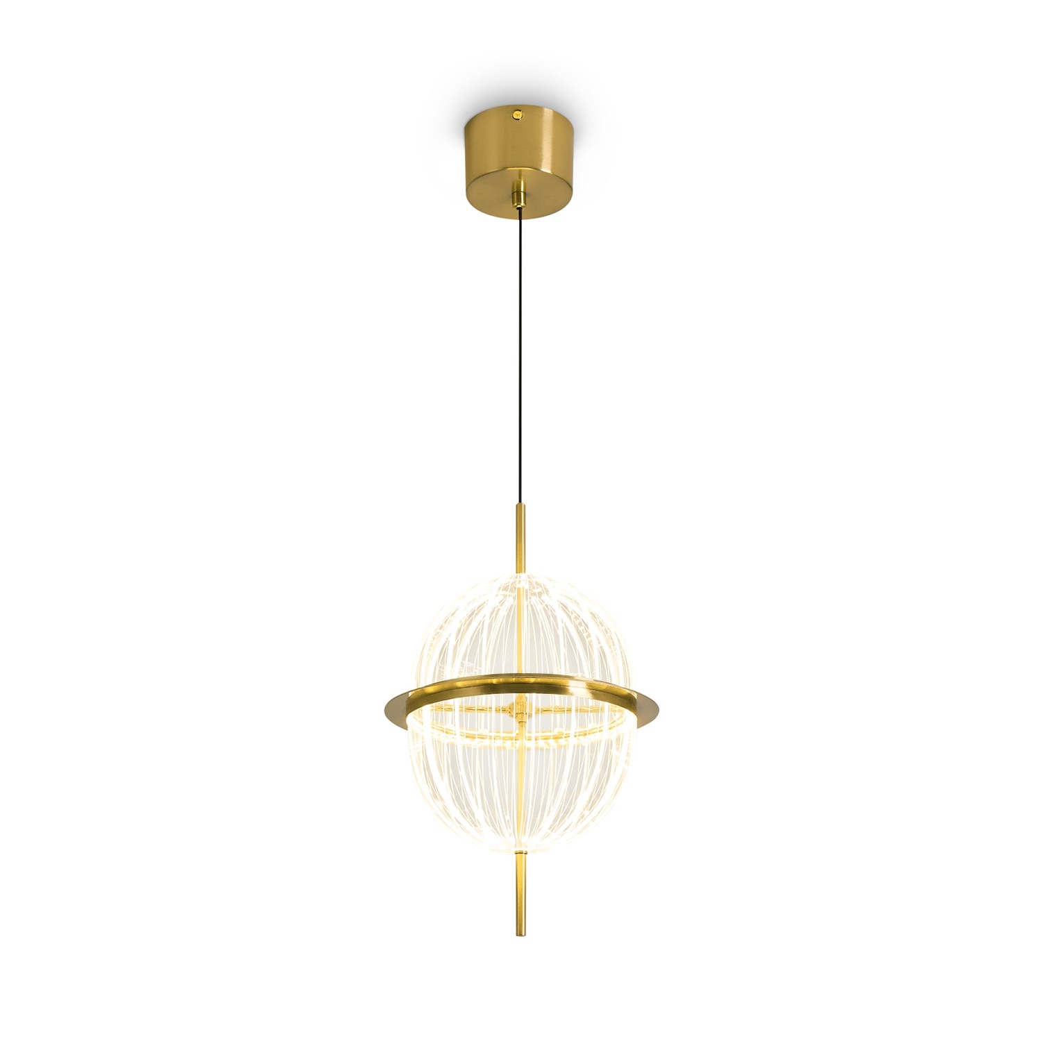 Freya LED Whisper Подвесной светильник цвет: латунь FR6184PL-L17BS