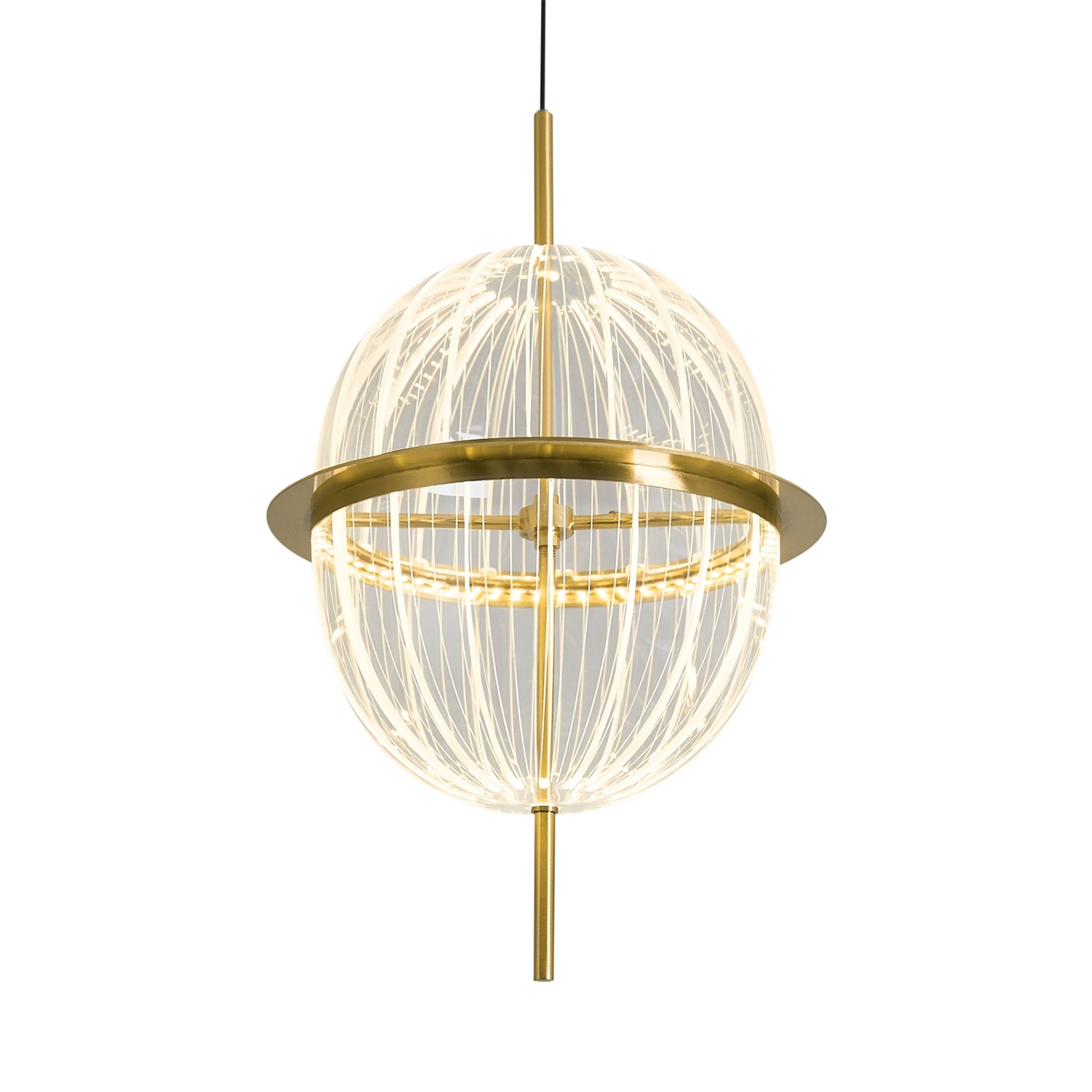 Freya LED Whisper Подвесной светильник цвет: латунь FR6184PL-L17BS