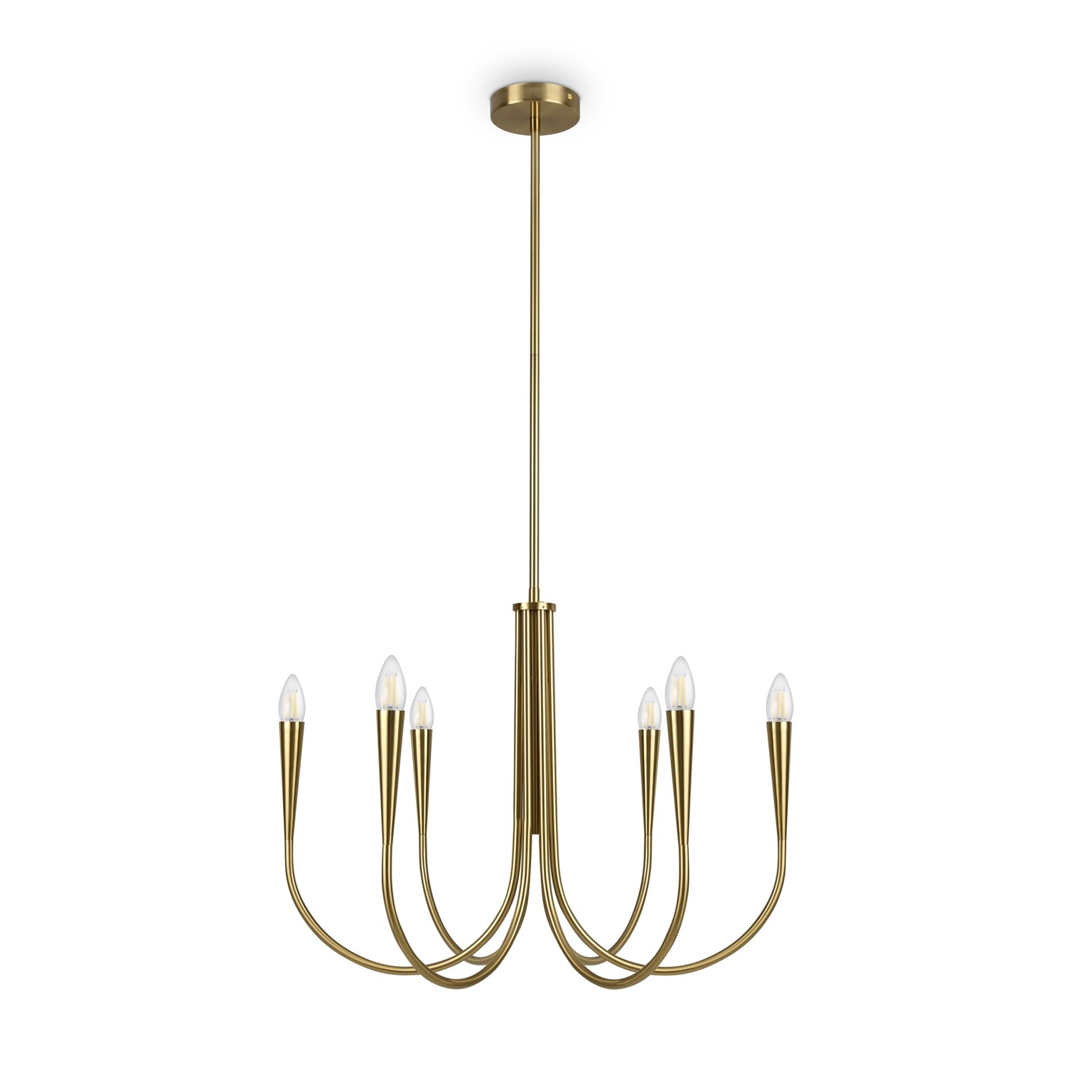 Freya Modern Branches Подвесной светильник цвет: латунь FR5253PL-06BS