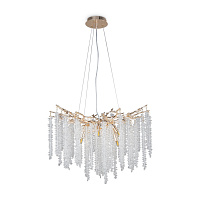 Freya Crystal Mineral Подвесной светильник цвет: золото FR1010PL-08G