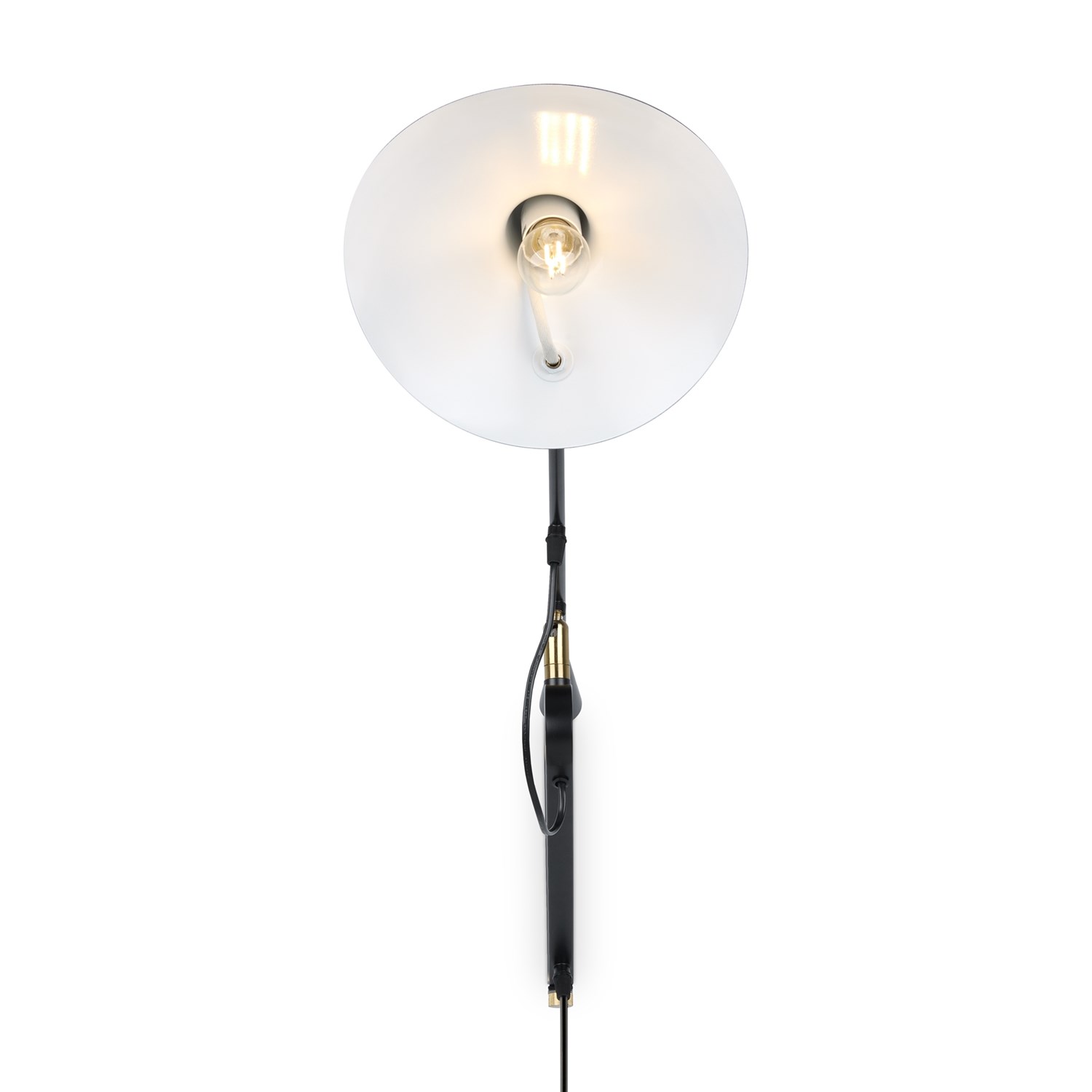 Freya Modern Twisty Настенный светильник (бра) цвет: черный FR5383WL-01B