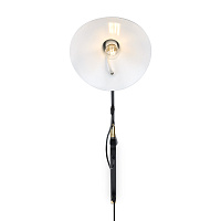 Freya Modern Twisty Настенный светильник (бра) цвет: черный FR5383WL-01B
