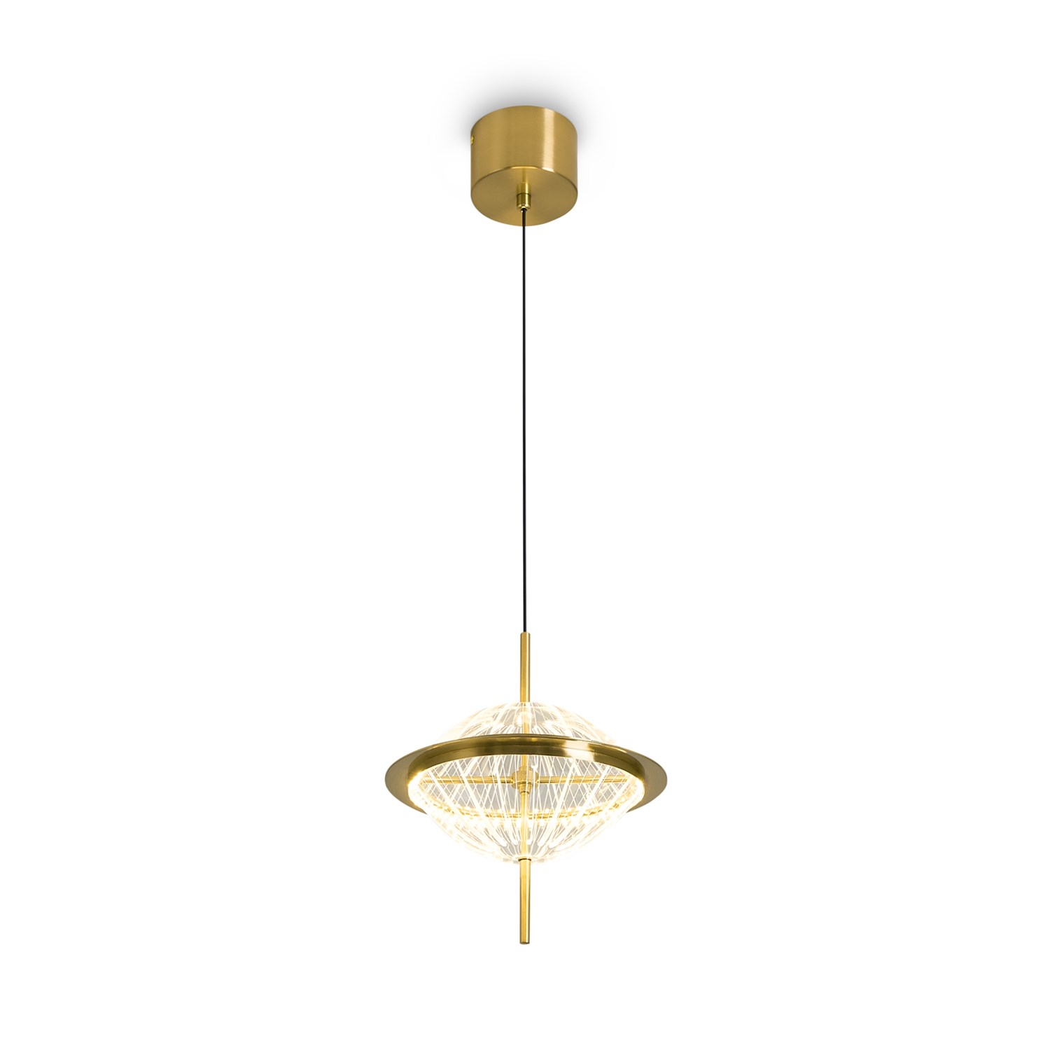 Freya LED Whisper Подвесной светильник цвет: латунь FR6184PL-L16BS