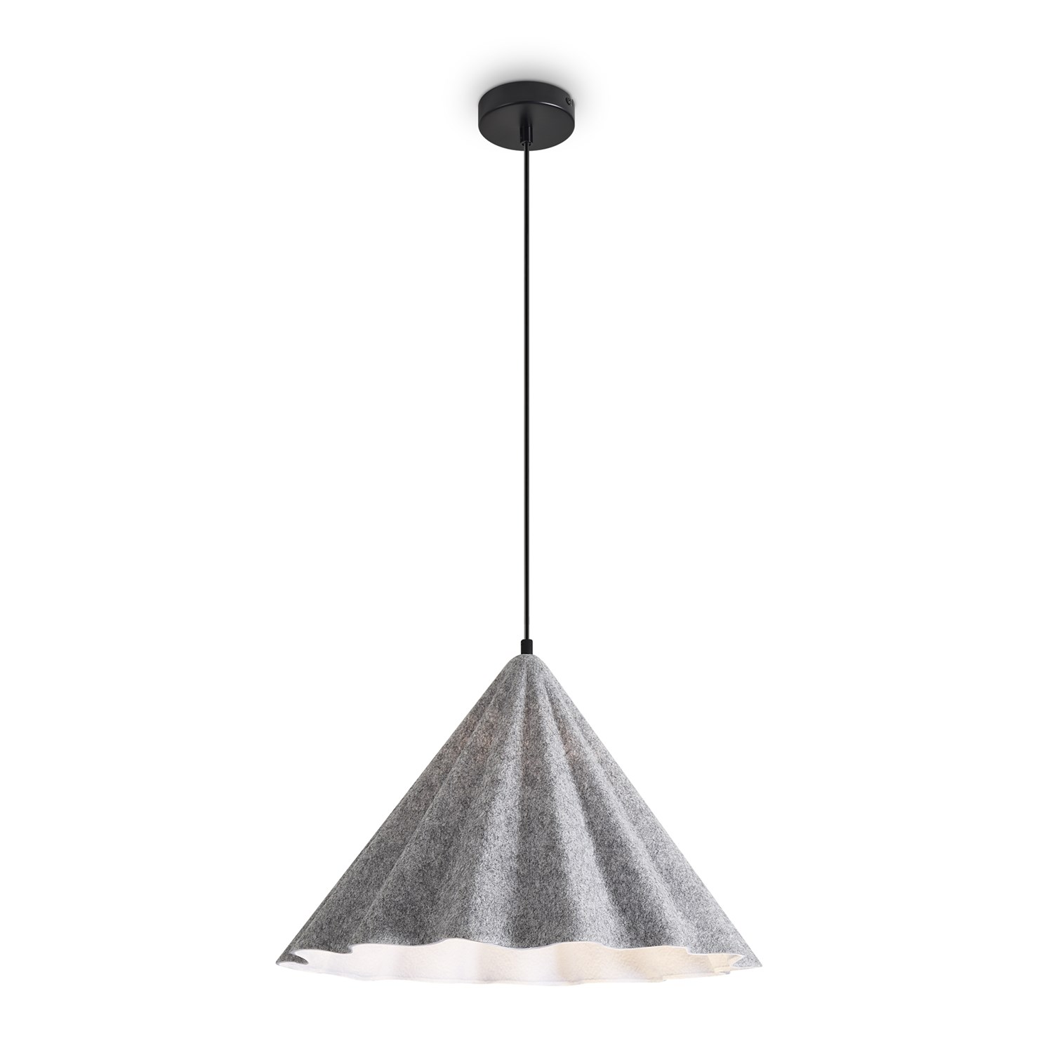 Freya Modern Felt Acoustic Подвесной светильник цвет: серый FR5479PL-01GR