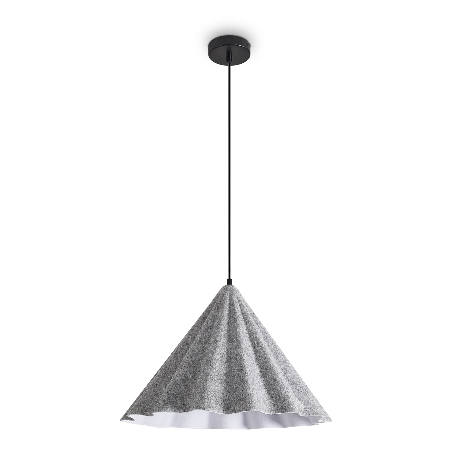 Freya Modern Felt Acoustic Подвесной светильник цвет: серый FR5479PL-01GR