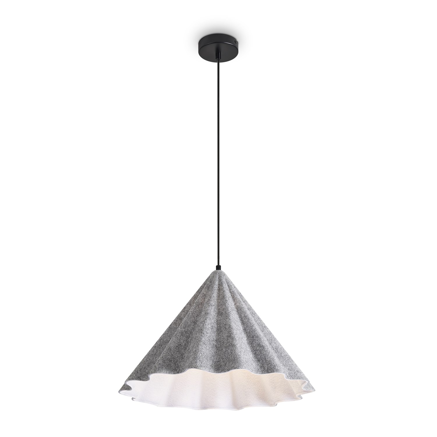 Freya Modern Felt Acoustic Подвесной светильник цвет: серый FR5479PL-01GR
