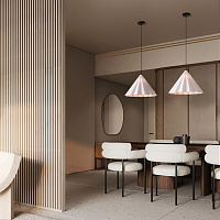 Freya Modern Felt Acoustic Подвесной светильник цвет: серый FR5479PL-01GR