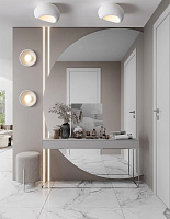 Freya Modern Mound Настенный светильник (бра) цвет: белый FR5428WL-01W