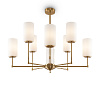 Freya Modern Agnes Люстра цвет: латунь FR5184PL-08BS