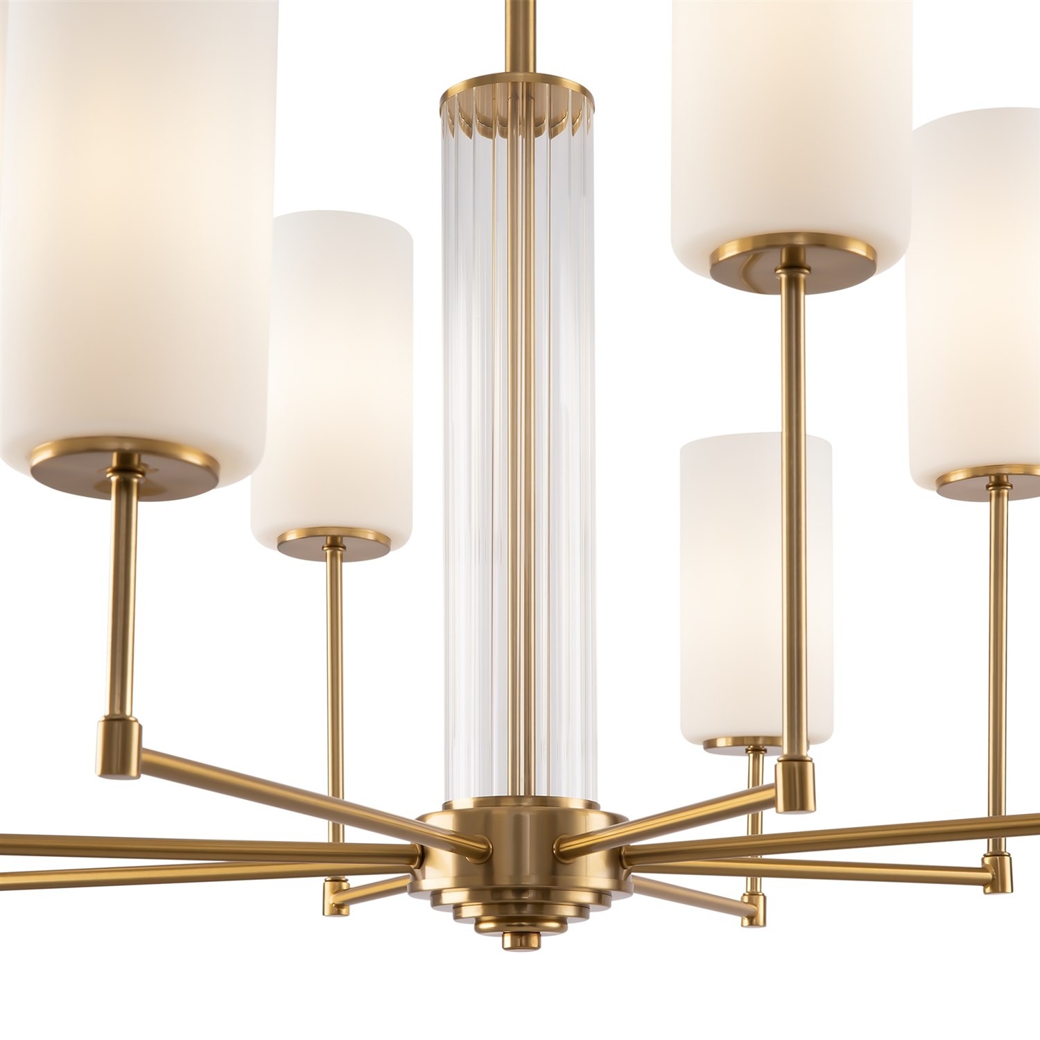Freya Modern Agnes Люстра цвет: латунь FR5184PL-08BS