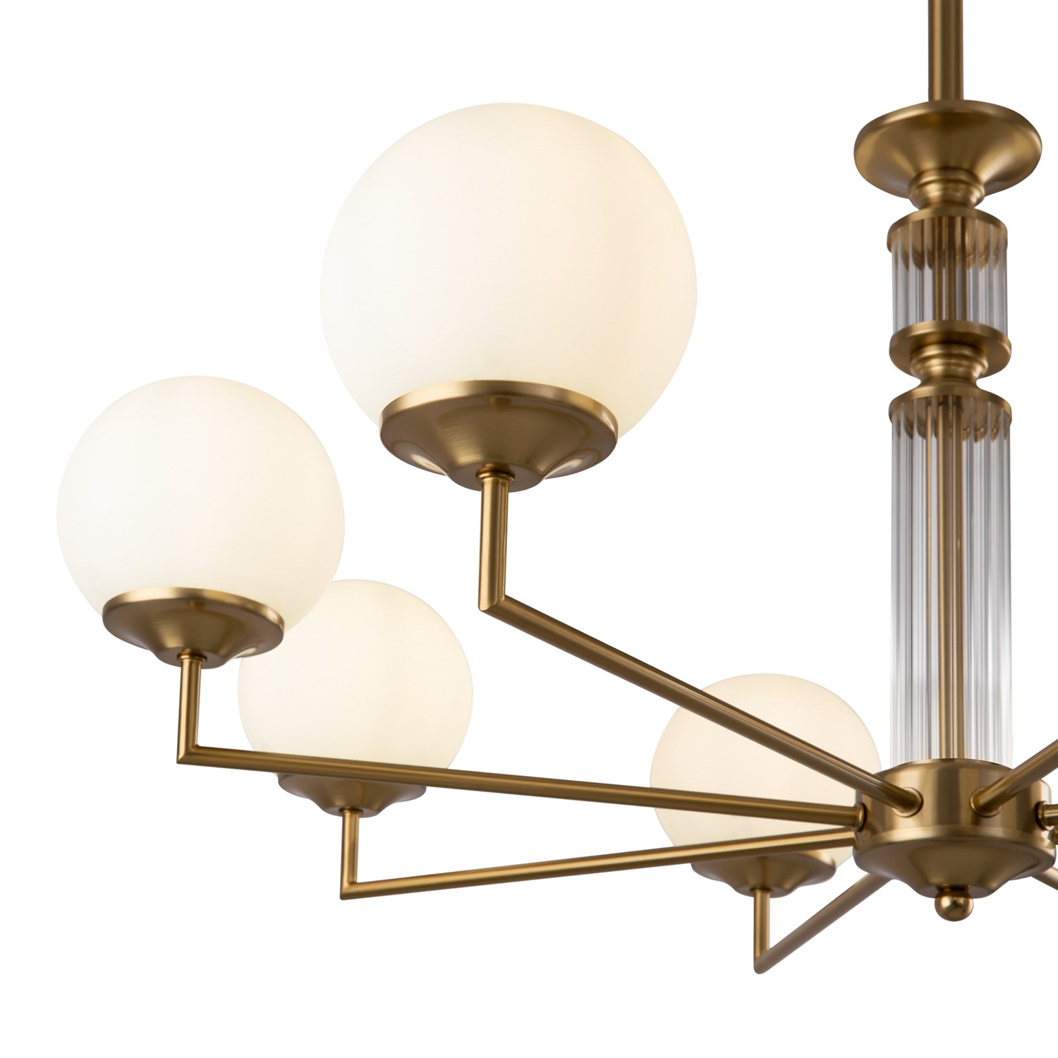 Freya Modern Bolas Люстра цвет: латунь FR5185PL-08BS