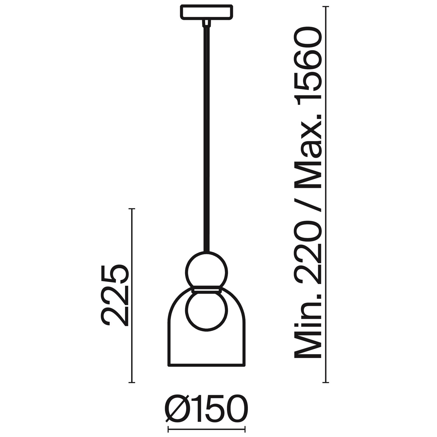 Freya Modern Focus Подвесной светильник цвет: хром FR5220PL-01CH2