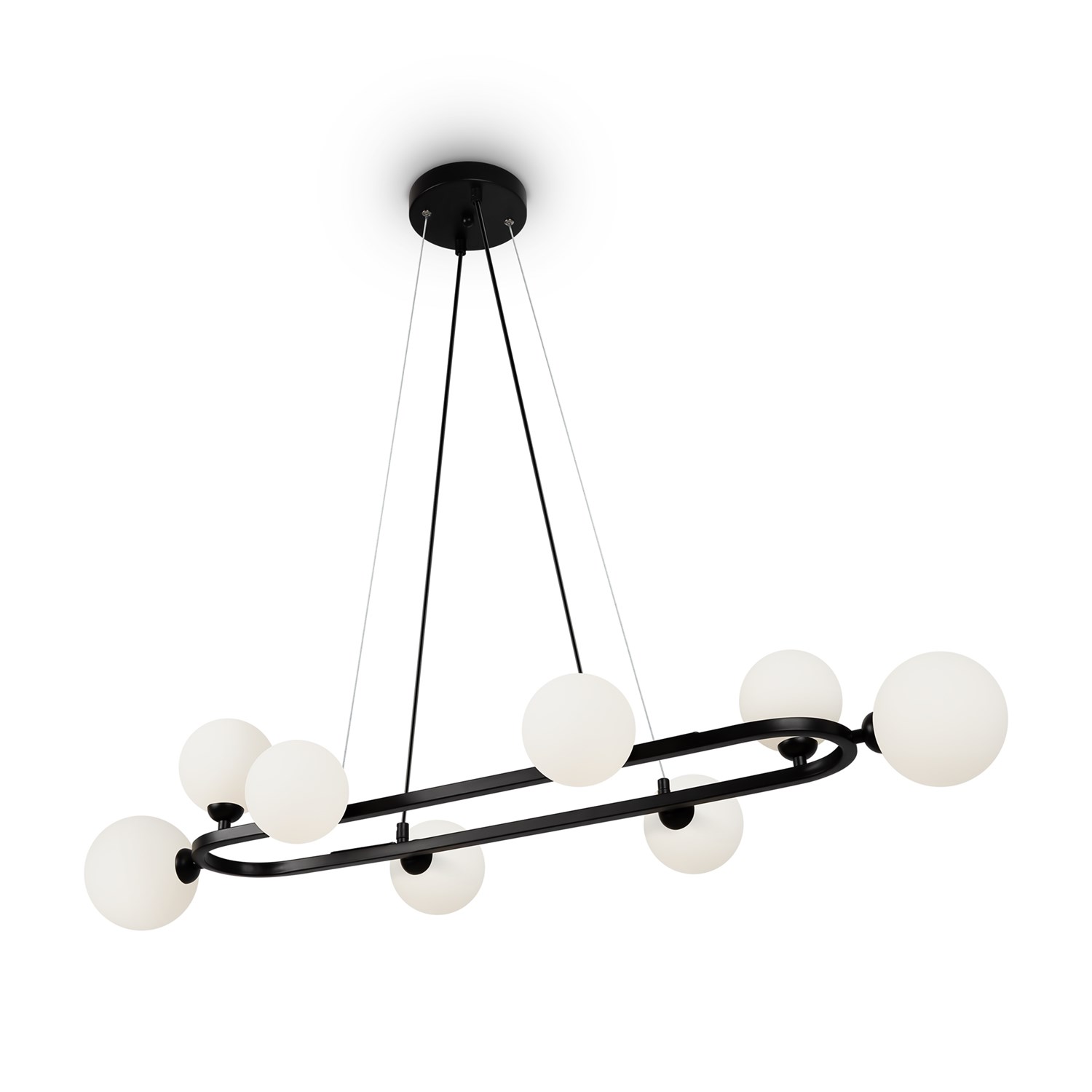Freya Modern Globos Подвесной светильник цвет: черный FR5222PL-08B1