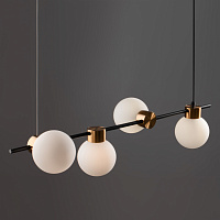 Freya Modern Gatsby Подвесной светильник цвет: черный FR5232PL-04B