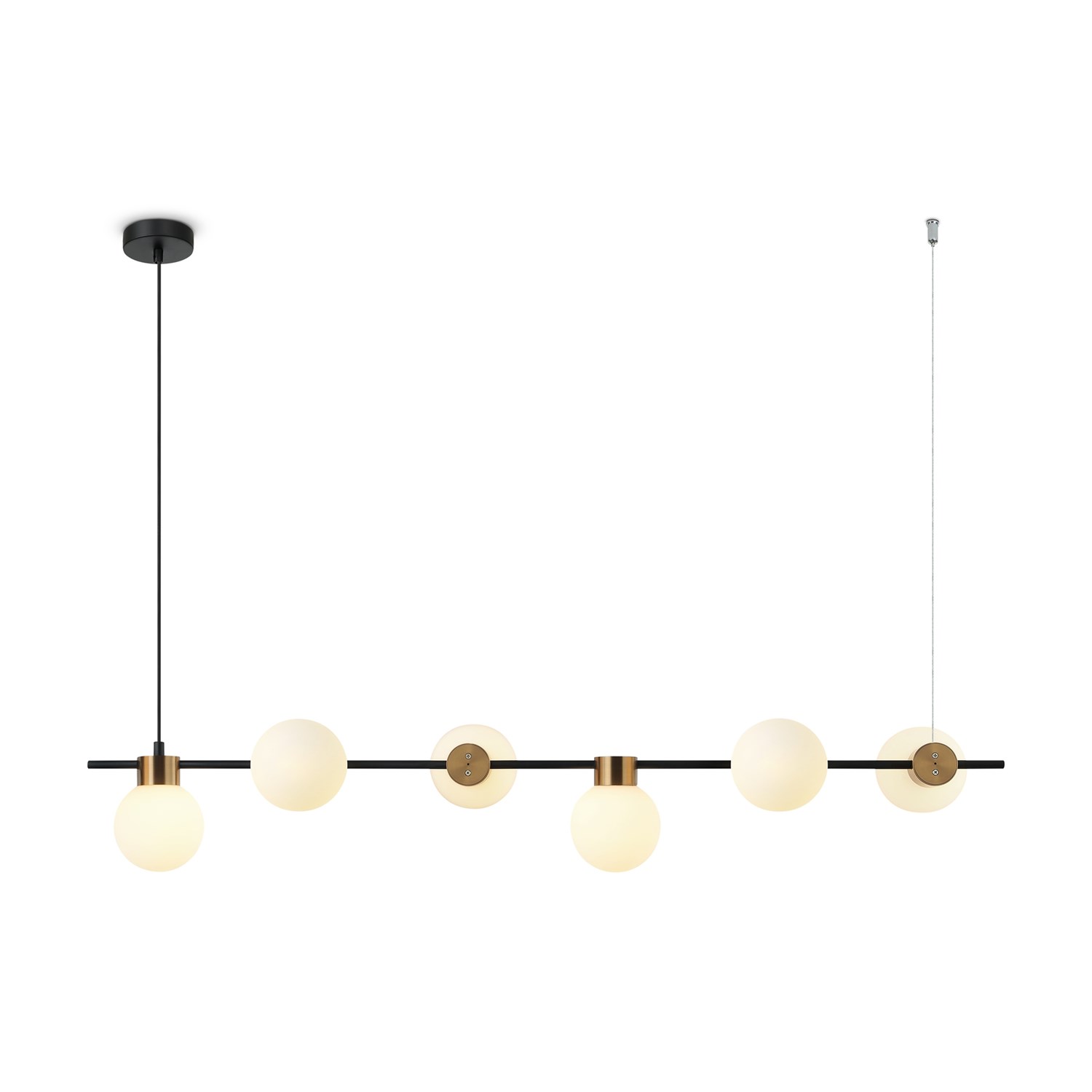 Freya Modern Gatsby Подвесной светильник цвет: черный FR5232PL-06B