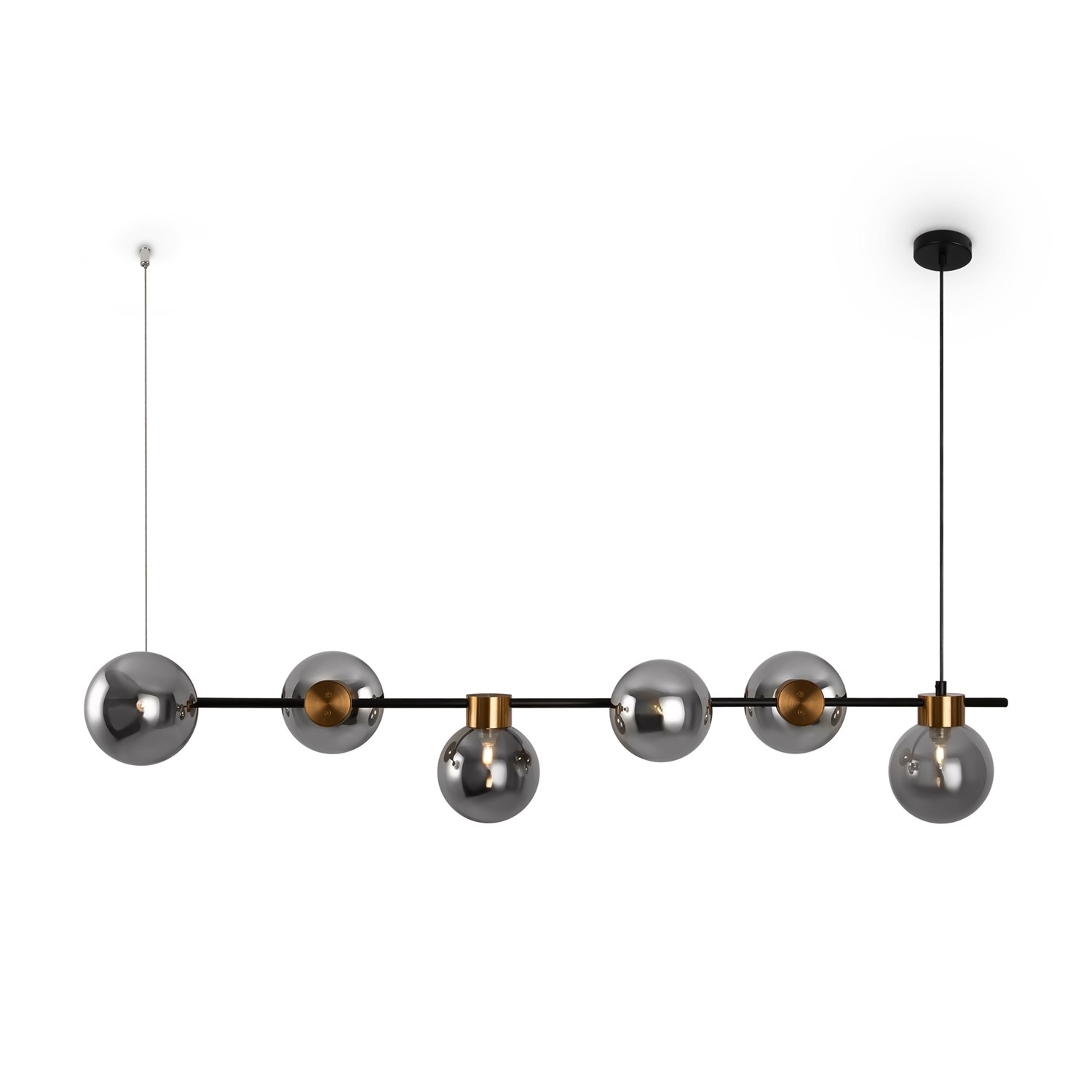 Freya Modern Gatsby Подвесной светильник цвет: черный FR5232PL-06B1